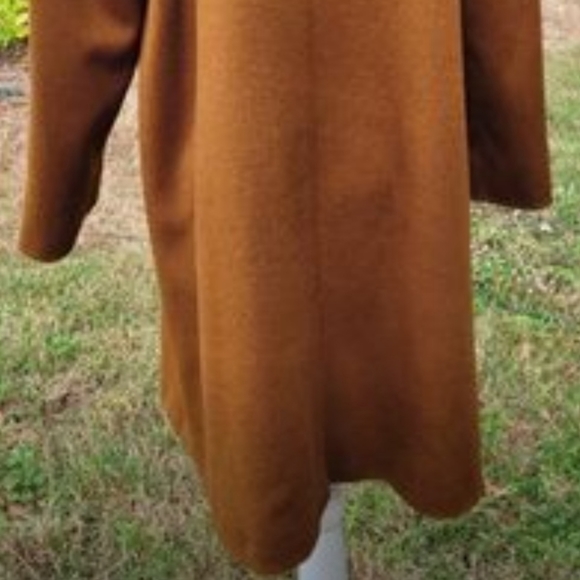 Vintage David Benjamin designer collection brown and black wool swing jacket - Picture 8 of 14